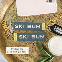 Ski Bum Keychain