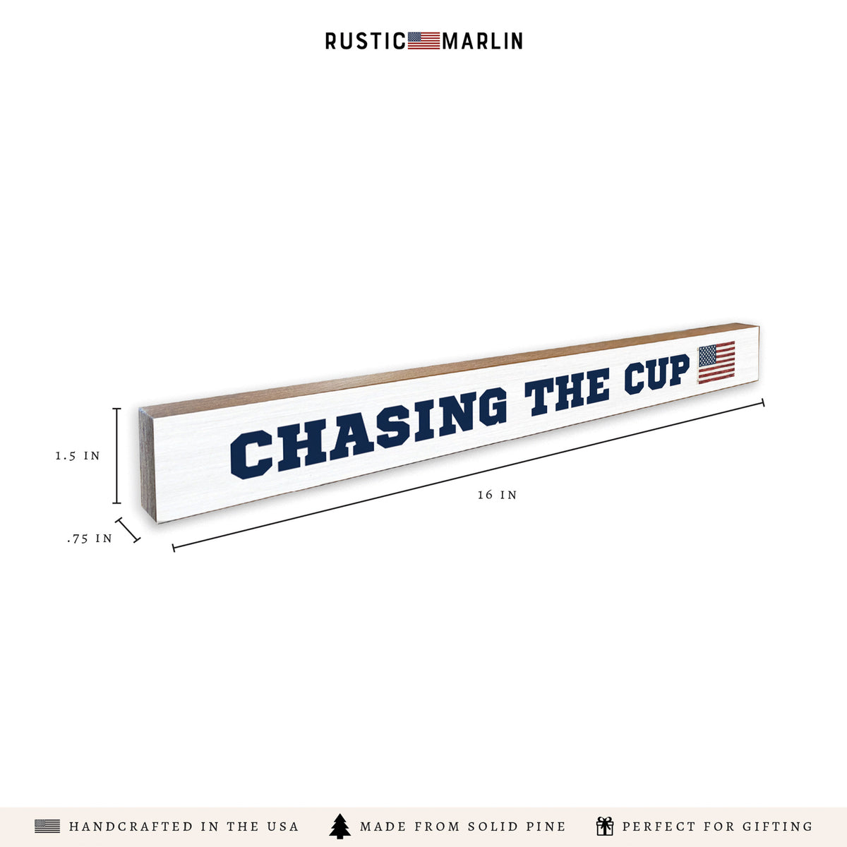 Chasing The Cup USA Soccer Skinny Sign