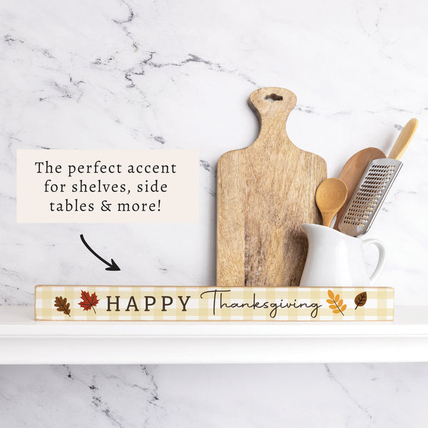 Happy Thanksgiving Skinny Sign
