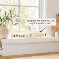 Happy Thanksgiving Skinny Sign