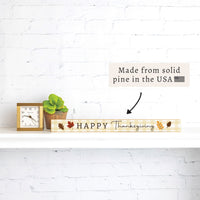 Happy Thanksgiving Skinny Sign
