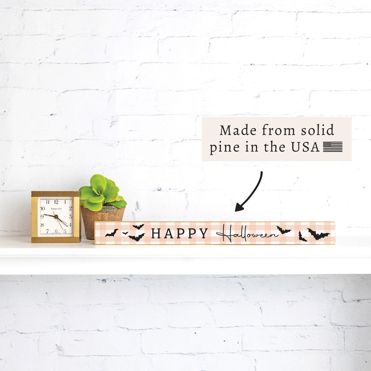 Happy Halloween Skinny Sign