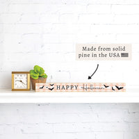Happy Halloween Skinny Sign