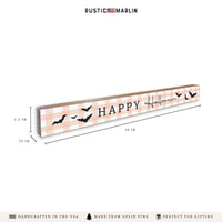 Happy Halloween Skinny Sign
