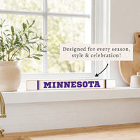 Minnesota Stripes Skinny Sign