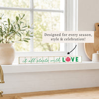 Starts With Love Skinny Sign