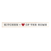 Kitchen Heart Of The Home Skinny Sign
