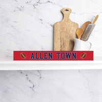 Buffalo Allen Town Skinny Sign