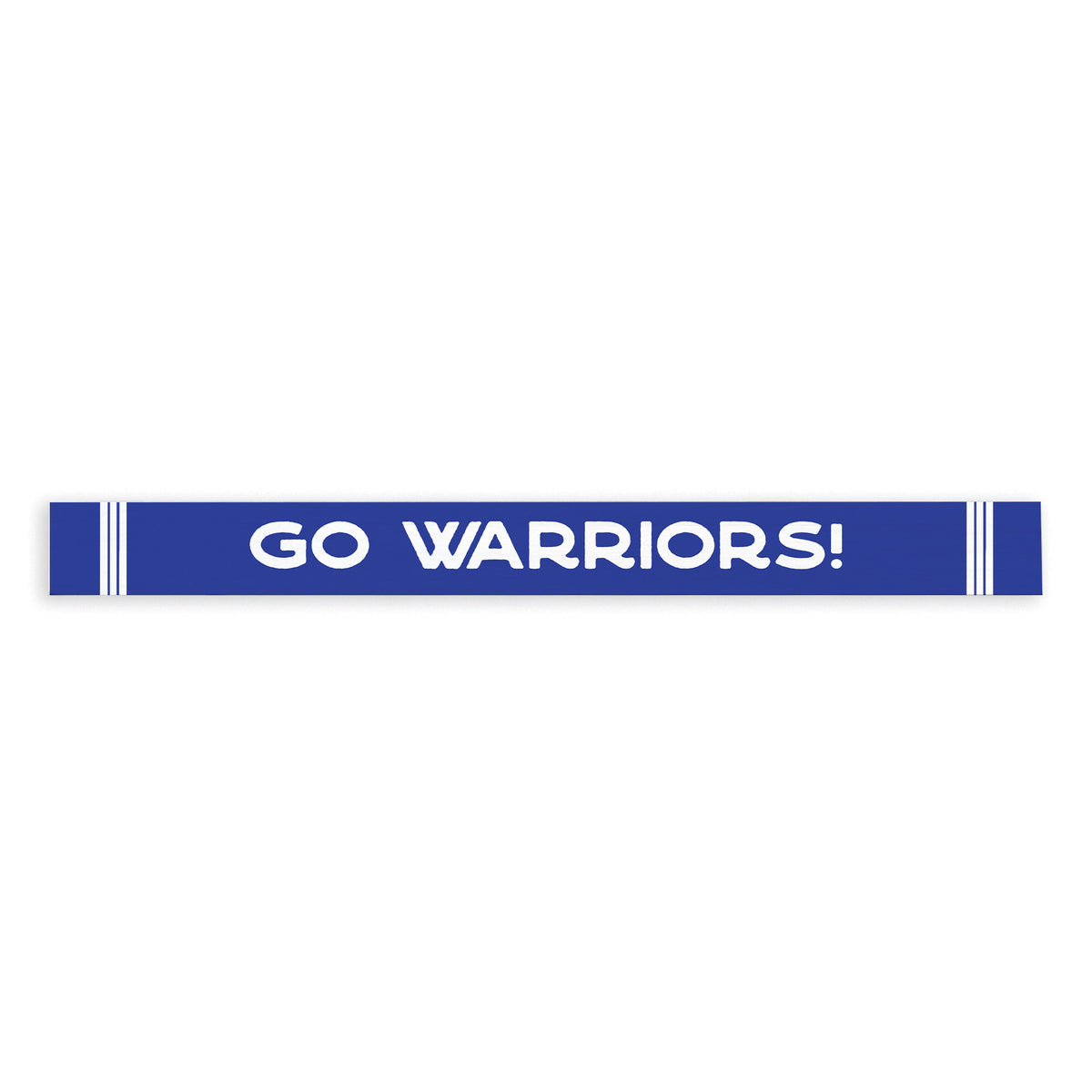 Collegiate Stripe Personalized Skinny Sign