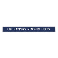 Life Happens Personalized Skinny Sign | Shelf Decor