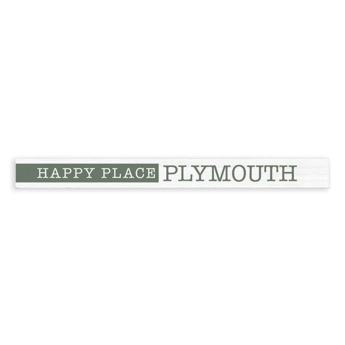 Happy Place Personalized Skinny Sign