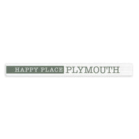 Happy Place Personalized Skinny Sign