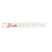 Seattle Washington Skinny Sign