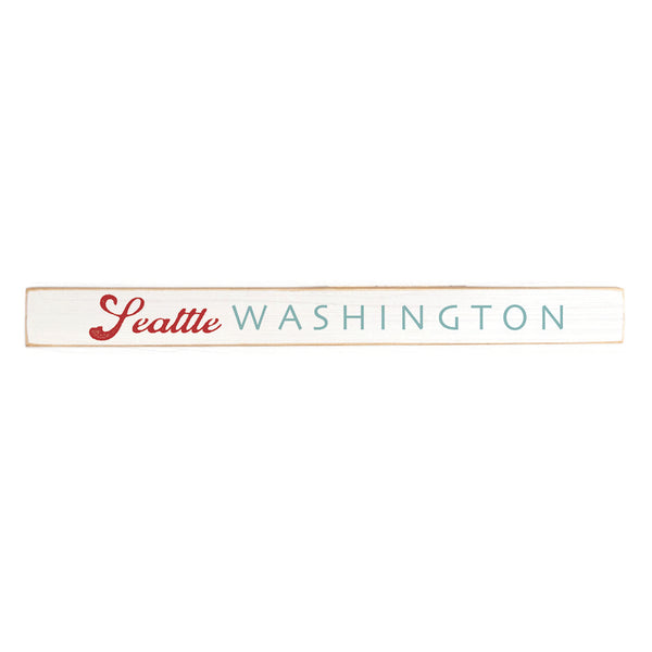 Seattle Washington Skinny Sign