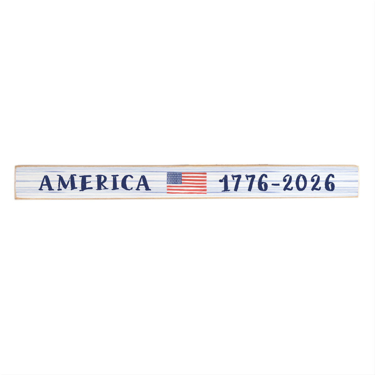 America Flag 1776-2026 Skinny Sign