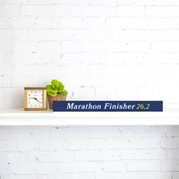 Marathon Finisher 26.2 Boston Skinny Sign