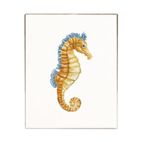 Seahorse Block Sign
