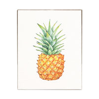 Pineapple Block Sign