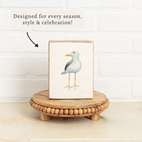 Seagull Block Sign