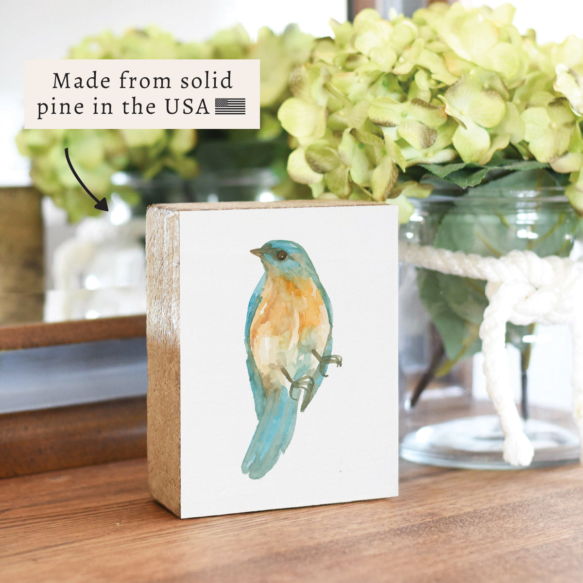 Bluebird Block Sign