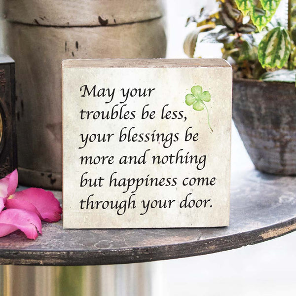 Blessings Block Sign