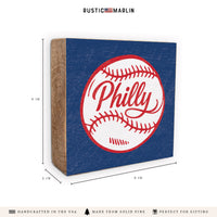 Philly Baseball Block Sign