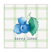 Berry Loved Block Sign