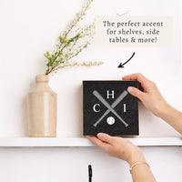 Chicago Sox Baseball Bats Block Sign