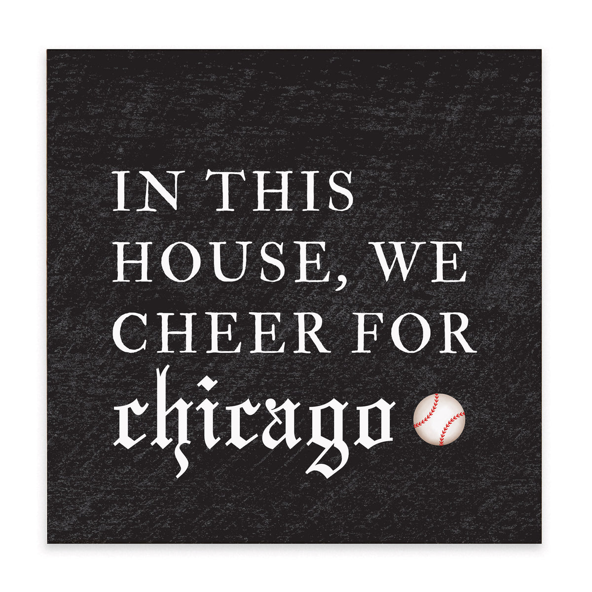 Chicago Sox Cheer For Block Sign