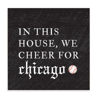 Chicago Sox Cheer For Block Sign