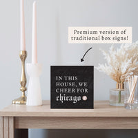Chicago Sox Cheer For Block Sign