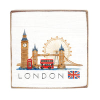 London Block Sign