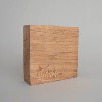 What The Captain Said Wood Block