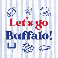 Let’s Go Buffalo Icons Block Sign