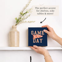 Game Day Chicago Block Sign