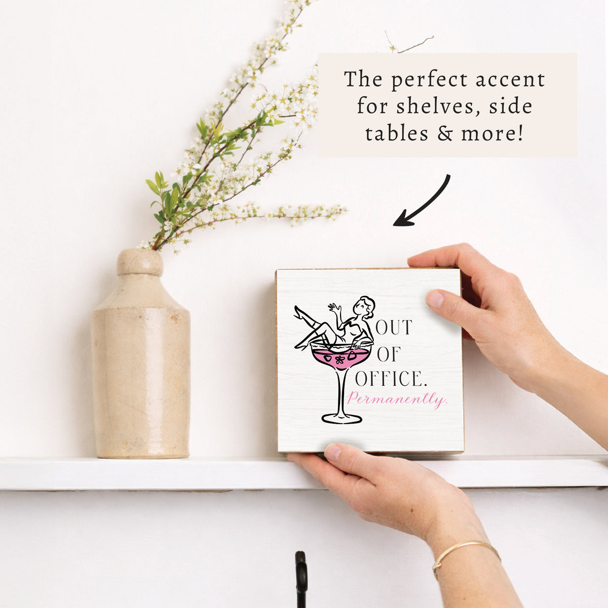 Out Of Office Permanently Block Sign