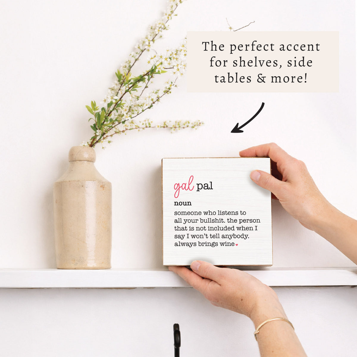 Gal Pal Definition Block Sign
