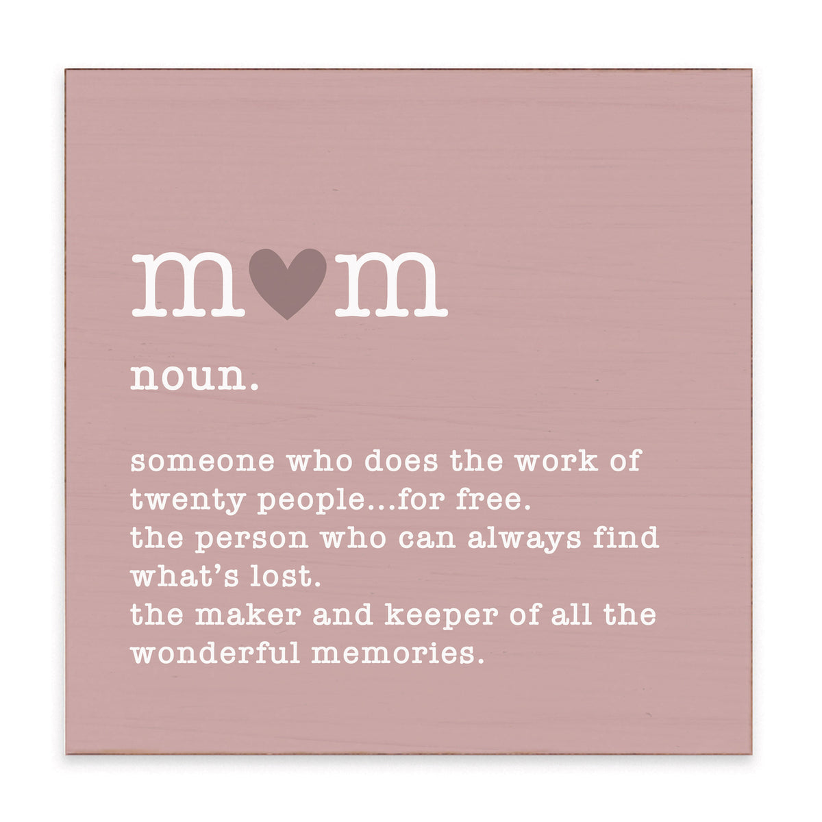 Mom Definition Block Sign