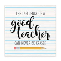 Good Teacher Block Sign