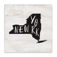 New York Block Sign