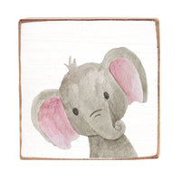 Elephant Block Sign