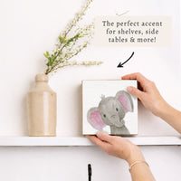 Elephant Block Sign