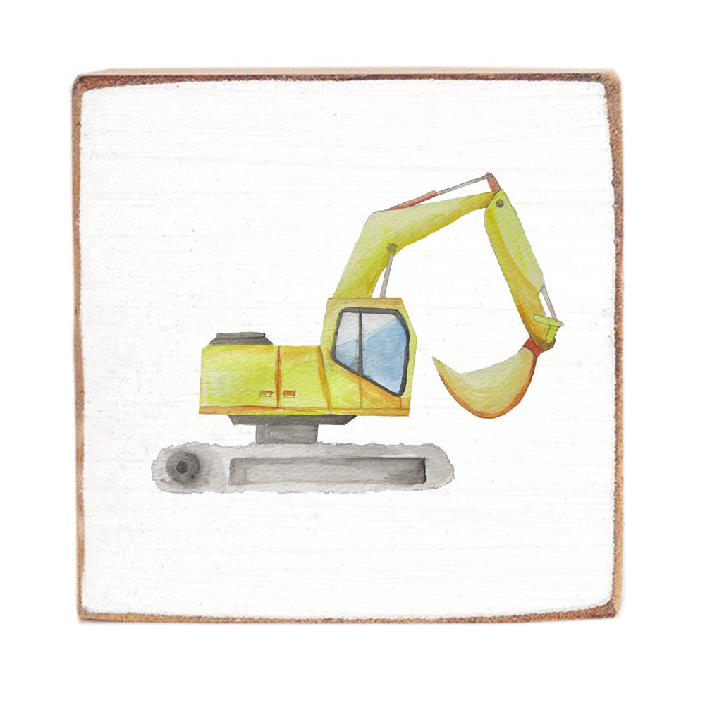 Digger Block Sign