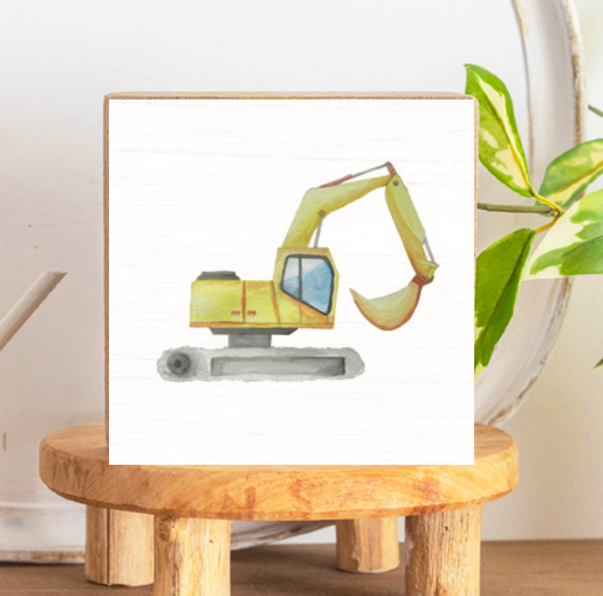 Digger Block Sign