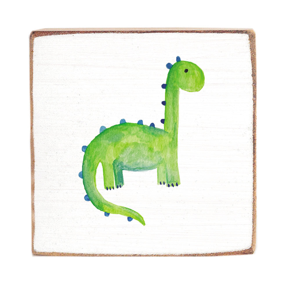 Dino Block Sign
