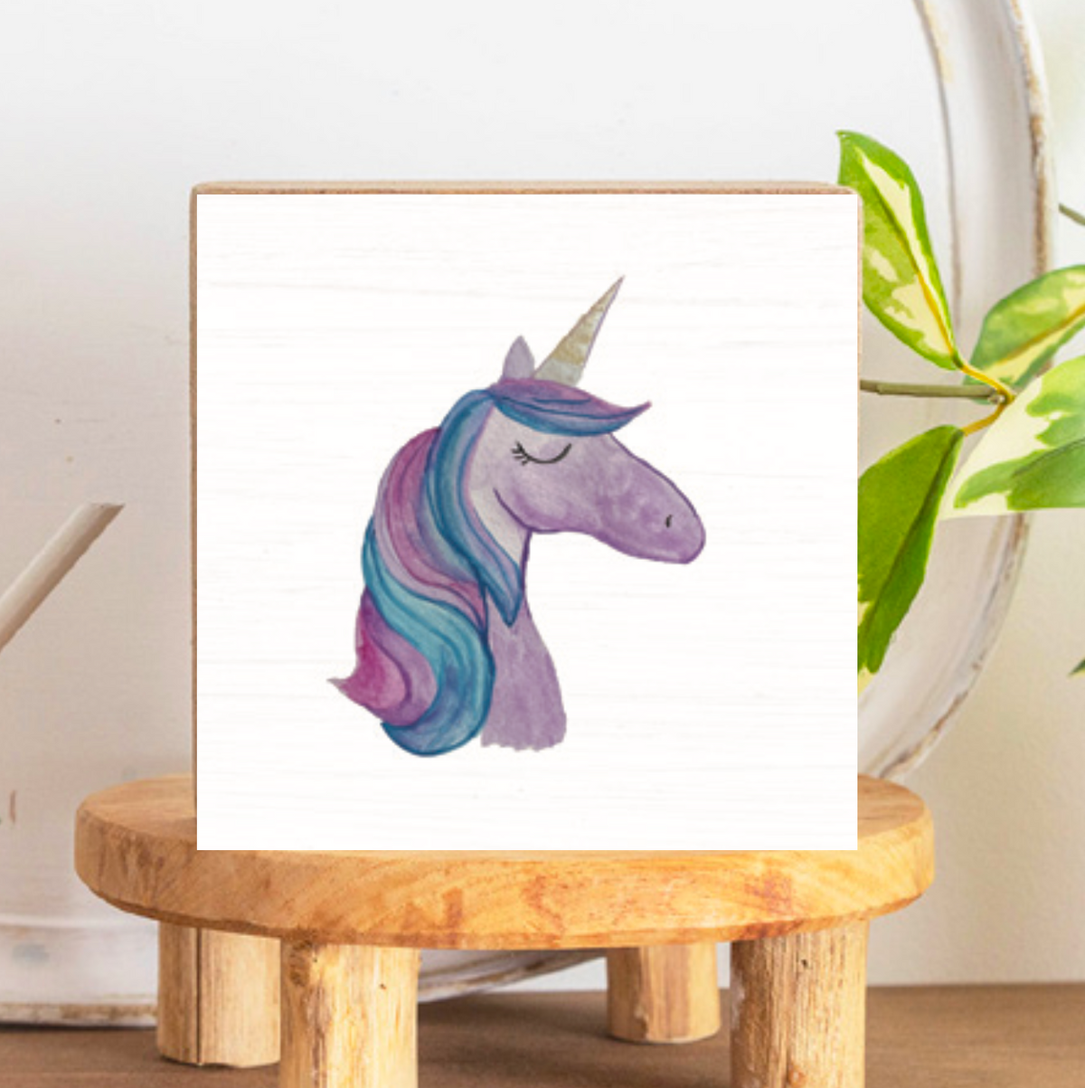 Unicorn Block Sign