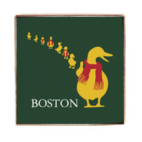 Boston Holiday Ducklings Block Sign