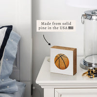 Basketball Block Sign