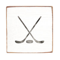 Hockey Block Sign