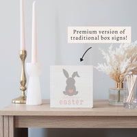 Happy Easter Block Sign